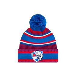 New Era Knit Beanie AFL Est Date Western Bulldogs