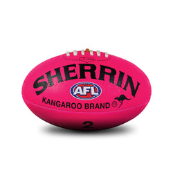 Sherrin KB All Surface Synthetic Pink Sz 2