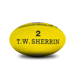 Sherrin KB All Surface Synthetic yellow Sz 2