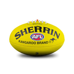 Sherrin KB All Surface Synthetic yellow Sz 2
