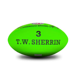 Sherrin Synthetic Sz 3 Neon Green