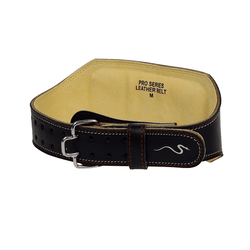 Rappd 6 inch Pro Leather Weightlifting Belt