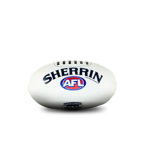 Sherrin AFL Team Soft Football - Cats - SPORTFIRST ELTHAM