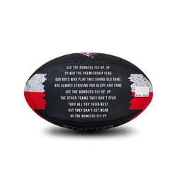 Sherrin AFL Team Range Song Ball Essendon Bombers