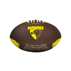 Sherrin AFL Team Range Song Ball Hawthorn Hawks