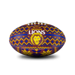 Sherrin Syn Footy Sz 2 Sweater - Lions